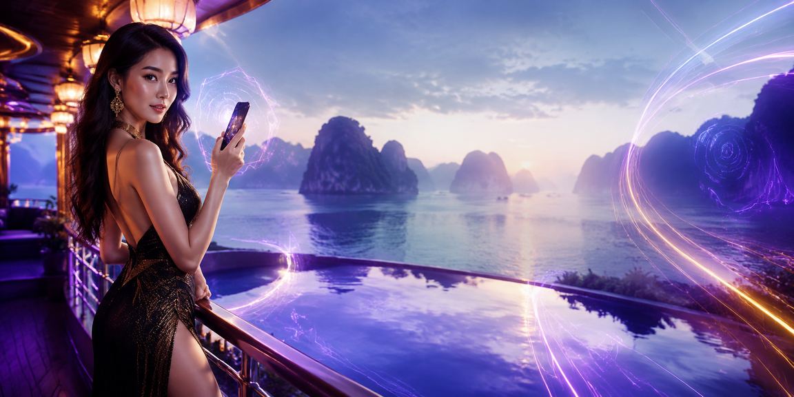 Người dùng tại Hạ Long trải nghiệm cá cược esports và giải trí neon trên nền tảng vs5